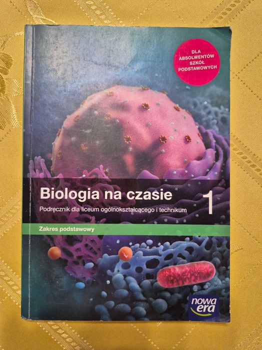 Biologia 1 "biologia na czasie" - Wydawnictwo Nowa Era 2019