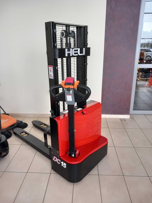 Wózek Masztowy Elektryczny Heli 1500 kg Maszt 2500mm Niski Maszt 175cm