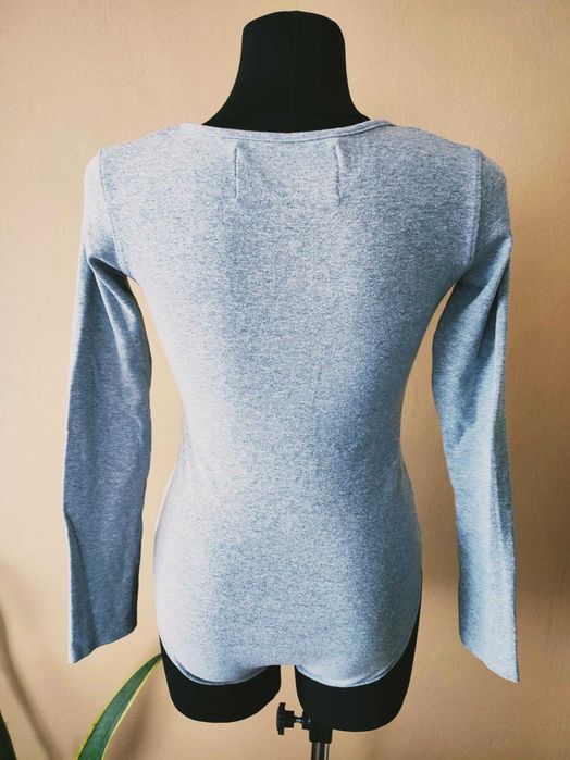 Szare body z napisem Barbie, Missguided, M/38