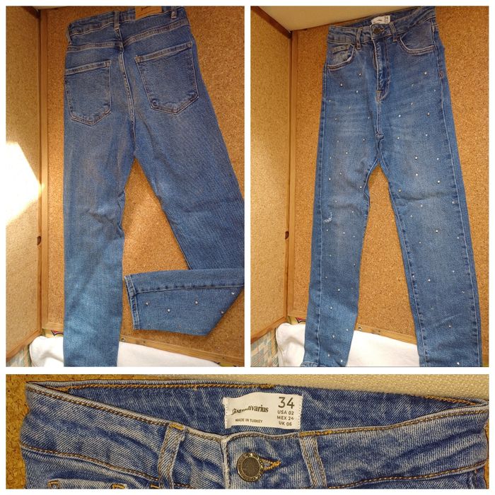 Calças 36. Bershka, Springfield, Denim, Mango, Stradivarius, Calzedoni