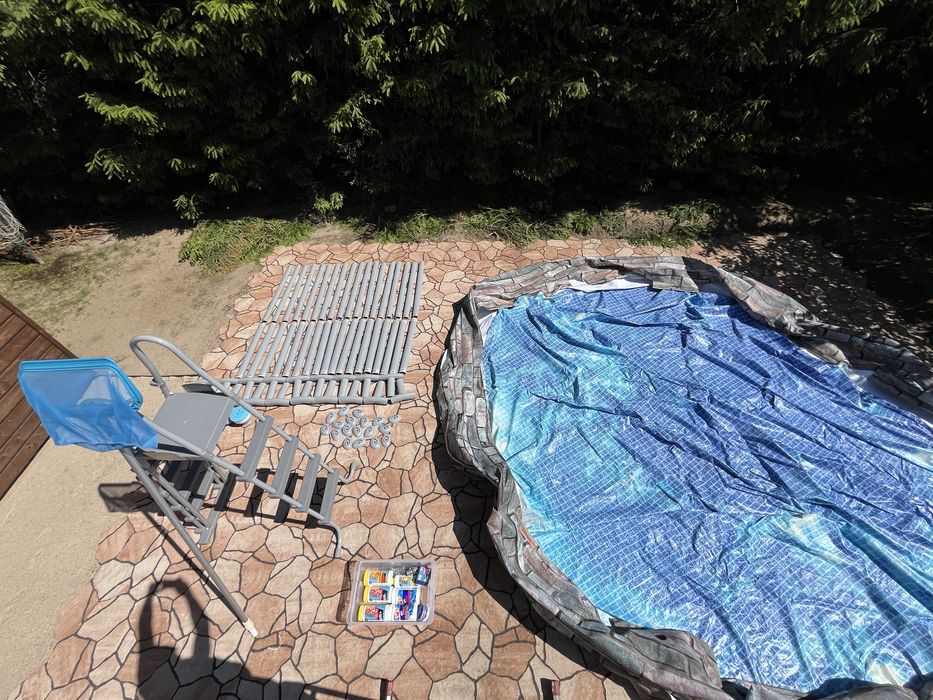 Basen ogrodowy Bestway Power Steel 5.49 m x 1.32 m + chemia GRATIS