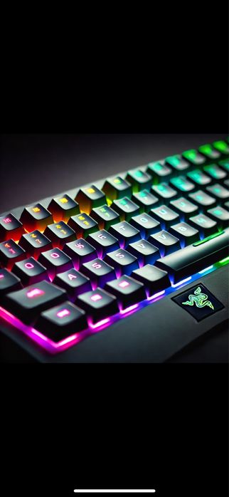 Teclado razer barato ( sem o apoio )