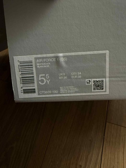 Nowe Nike Air Force r38