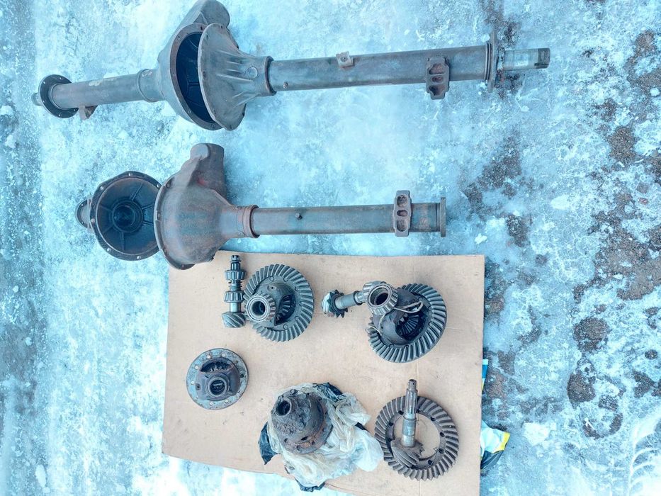 Мости Міст Уаз перепресовані на редуктор Волга 41х9 41х10 39х10