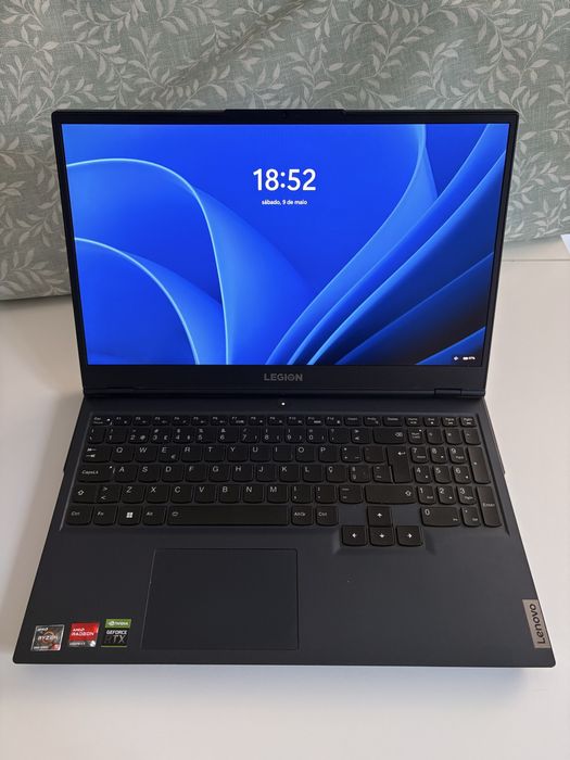 Lenovo Legion 5 | RTX 3060 | Ryzen 5 5600H | 16GB RAM | 512GB SSD | Teclado PT