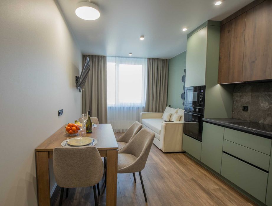 Завжди є світло!Перша здача | 1-кімнатна квартира з гардероб і ванною