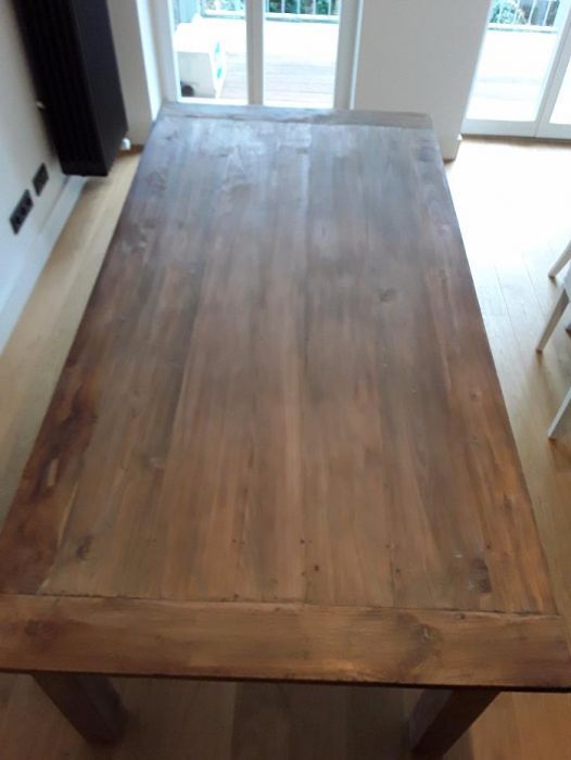 Mesa, rústico moderno, 200x100