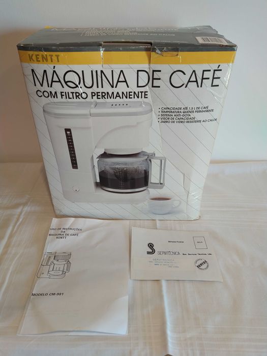 Máquina de café de filtro - marca KENTT (nova)