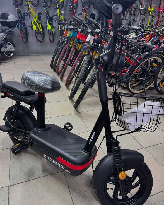 Електровелосипед Crosser Mini 48V 12Ah | до 30 км пробігу