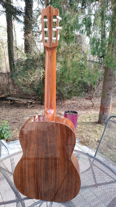 Höfner (?) Germany 70s Piękna gitara klasyczna Palisander lity świerk