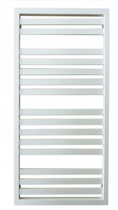 Grzejnik do łazienkni 980x530 biały mat