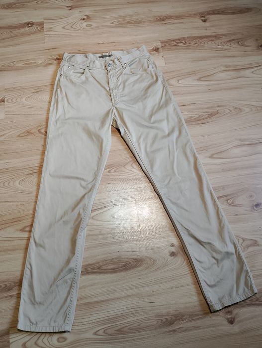 Beżowe Spodnie Valentino Jeans