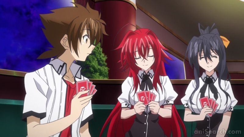 Аниме Демоны старшей школы High School DxD