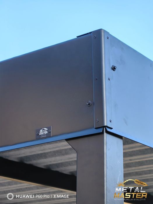 Wiata Carport PRODUCENTgaraż na auta Nowoczesny 6x6 Św-ca zadaszenia