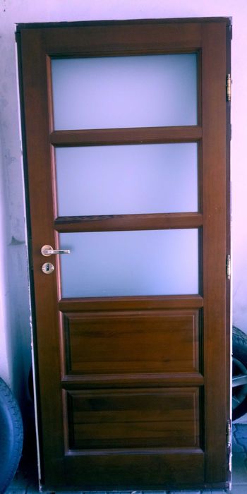 Drzwi wewnętrzne 90x210 jasny brąz