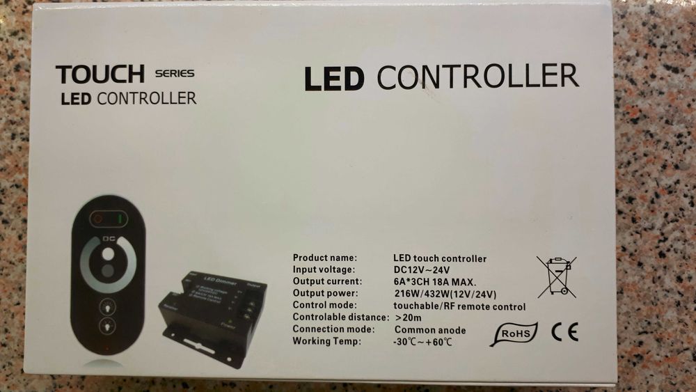 Controlador para fitas LED