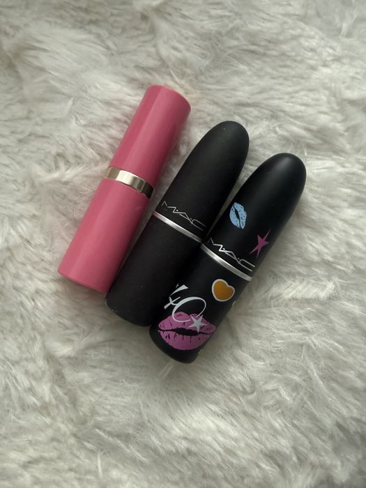Zestaw szminek Mac i Estee Lauder