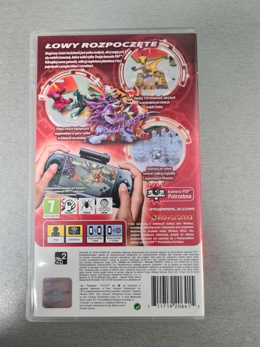 Gra Invizimals Zaginione Plemiona PSP