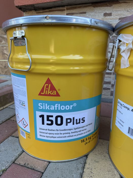 поксидні смоли Sikafloor® 150 Plus та Sikafloor® 264 Plus.