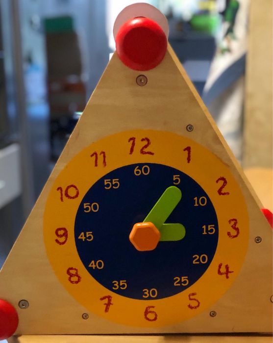 Brinquedo pedagógico de madeira 6-em1