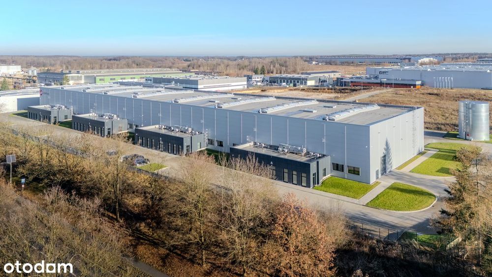 Hala magazynowo-produkcyjna 6000m2 , moduły 765m2