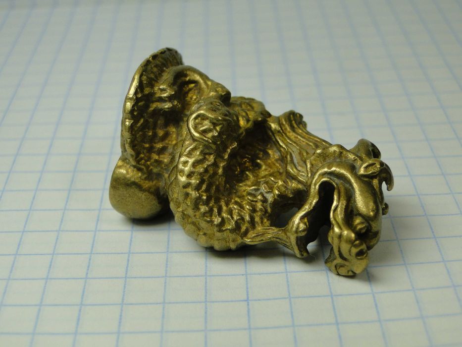 Миниатюра Дракон  бронза