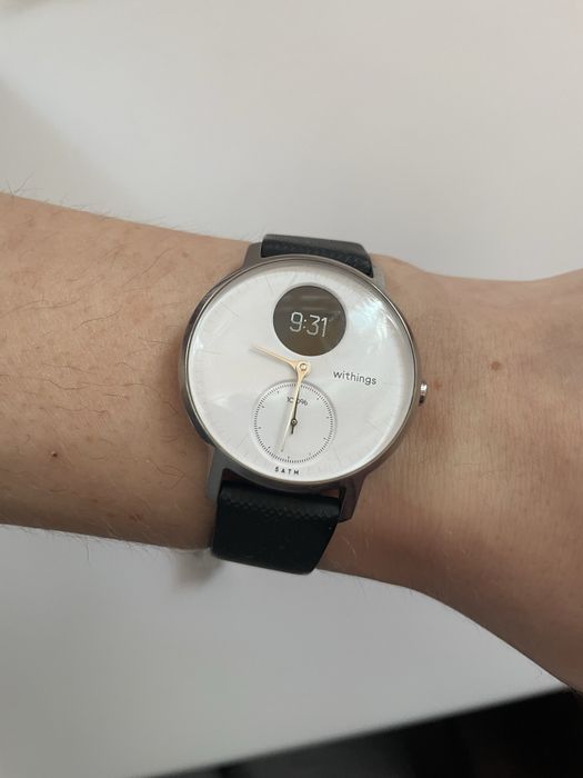 Смарт - годинник гібридний withings Steel HR