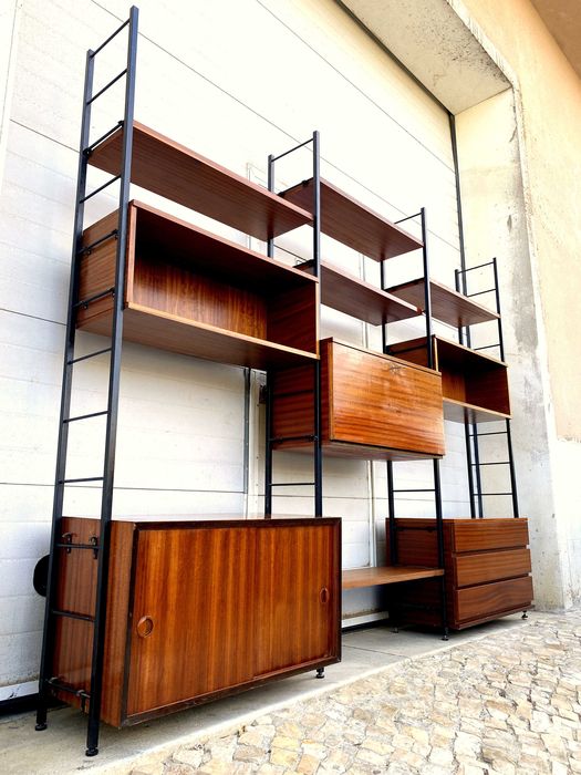 Estante olaio tripla olaio vintage 248comp x 28prof x 40prof x 203alt.