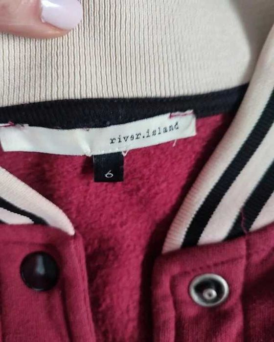 Kurtka bejsbolówka damska bomberka jesień River Island XS