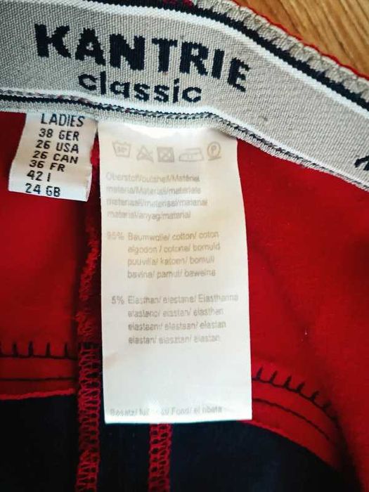 Kantrie classic bryczesy damskie bawełniane roz 38