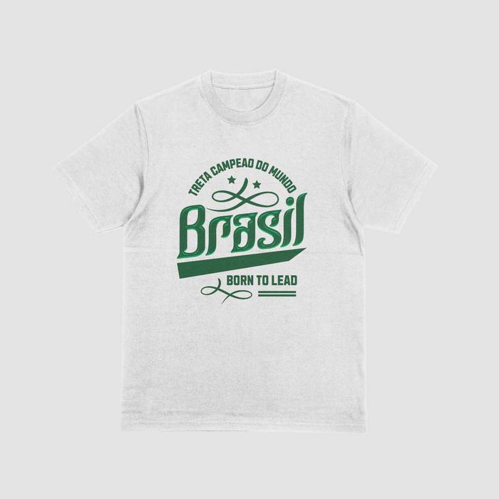 Camisola Brasil Mundial 2026 • Personalizada / "Vai Brasa" / Hexa • Algodão • Novo