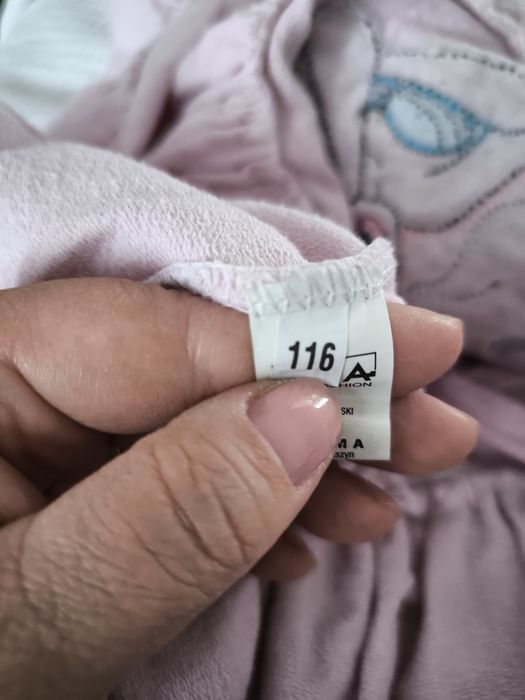 Dwie dresowe sukienki 104