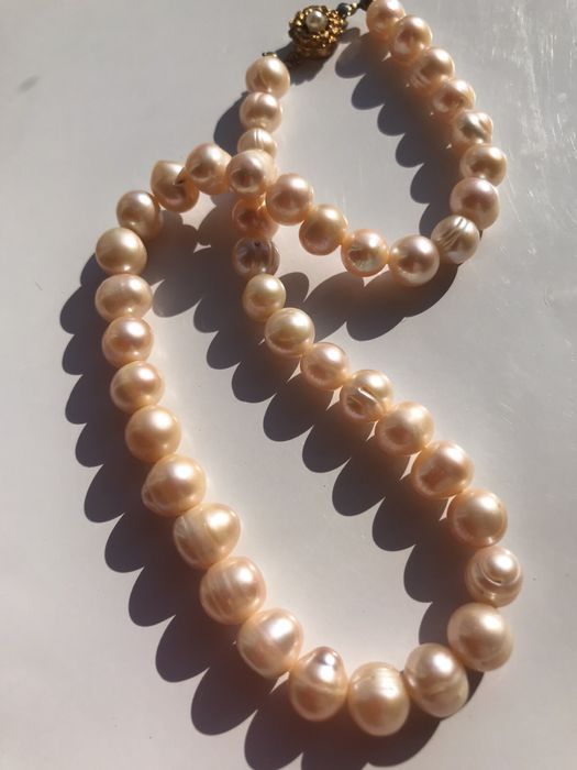 Жемчуг натуральный бусы ожерелье