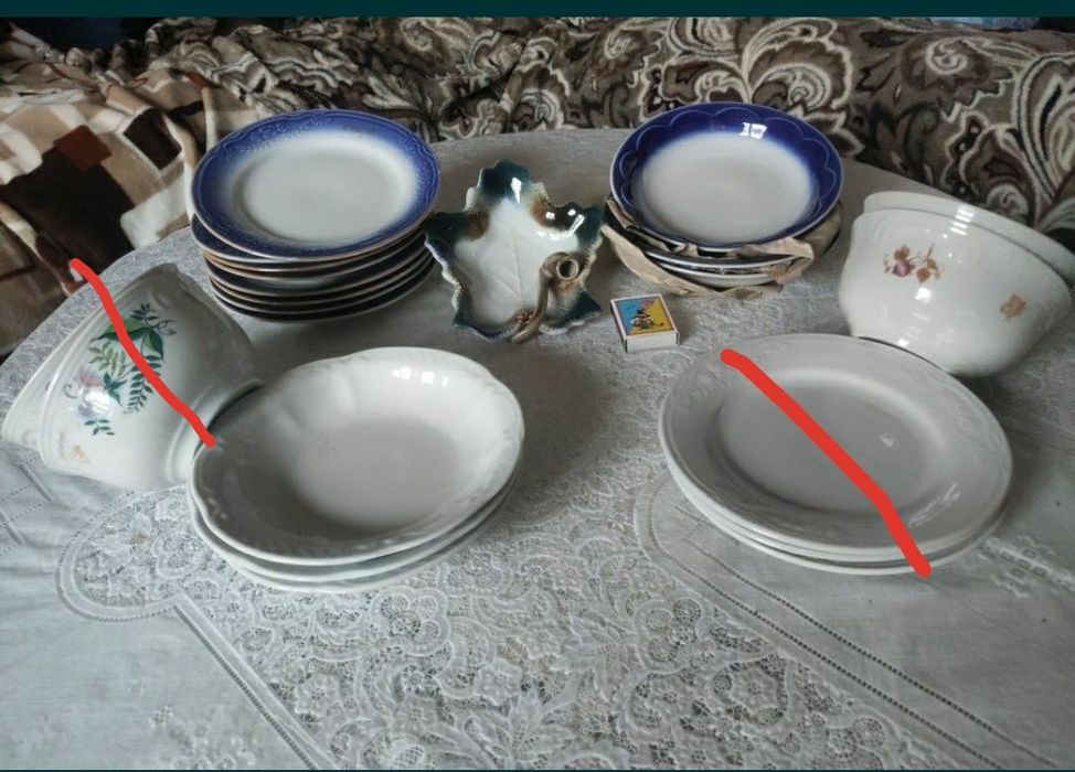 Посуд, різний, якісний,ключі для консервування