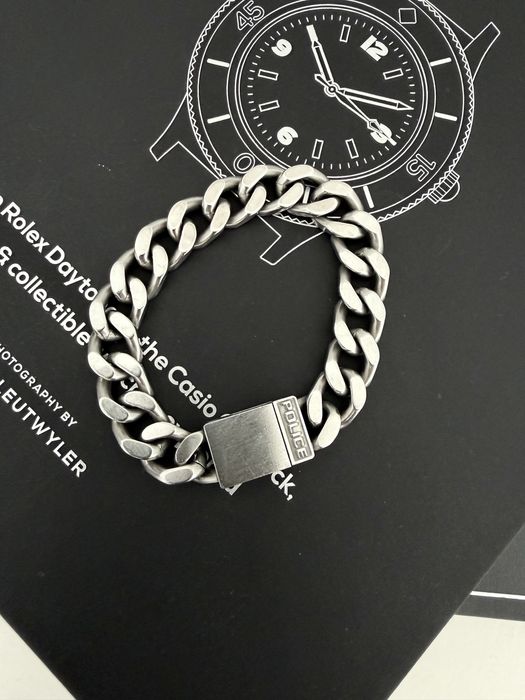 Pulseiras Police em Aço