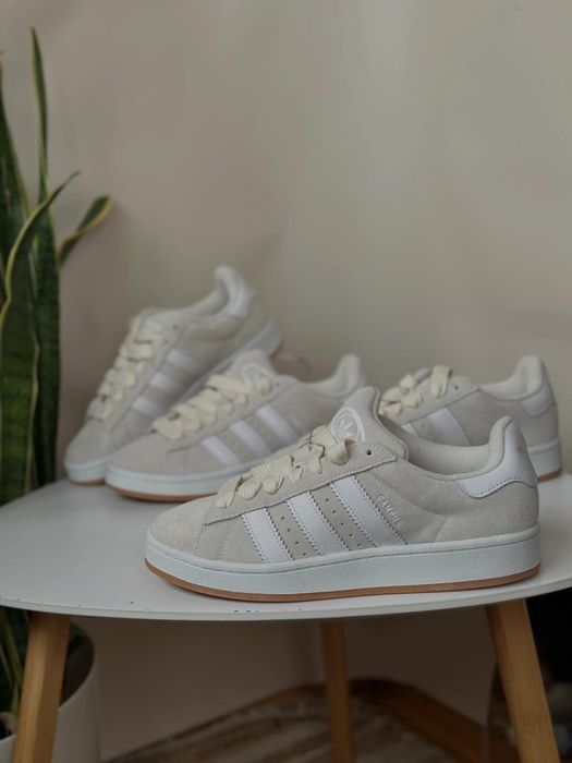 Снікерси Adidas Campus  OOs ID1435 бежевий розмір 39(1/3) і 41(1/3)