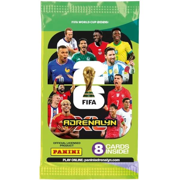 Cartas Adrenalyn Mundial 2026 - Troca