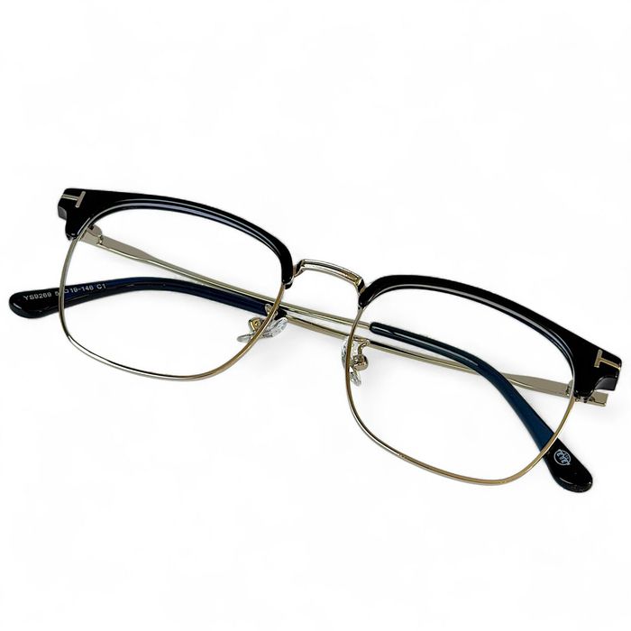 Okulary Do Komputera Blue Light Nerdy Czarny Srebrny Unisex