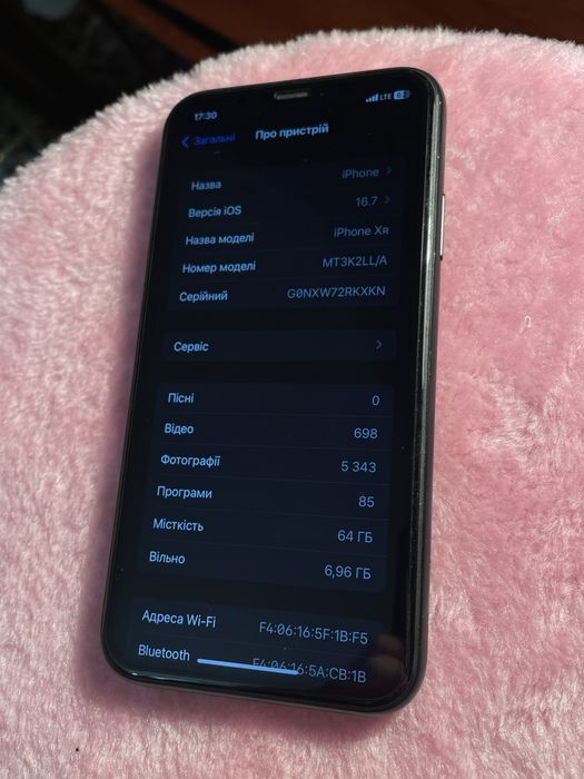 Iphone XR 64 gb 81% батарея