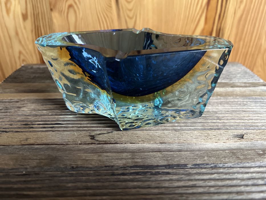 Sprzedam popielniczkę ze szkła Murano Alessandro Mandruzzato, Włochy