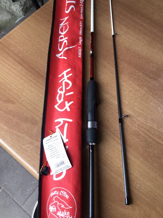 Спінінг Crazy fish Aspen stake: 1 200 грн. - Полювання / риболовля ...