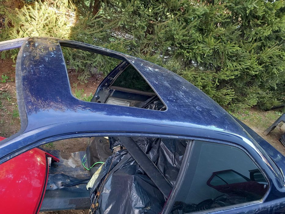 BMW e36 Coupe błotnik ćwiartka dach drzwi szyba wózek
