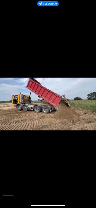 Послуги самоскида, оренда самоскидів 20м3