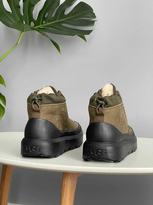 АКЦІЯ! Чоловічі натуральні уггі UGG Neumel Hybrid Khaki Black (41-45р)