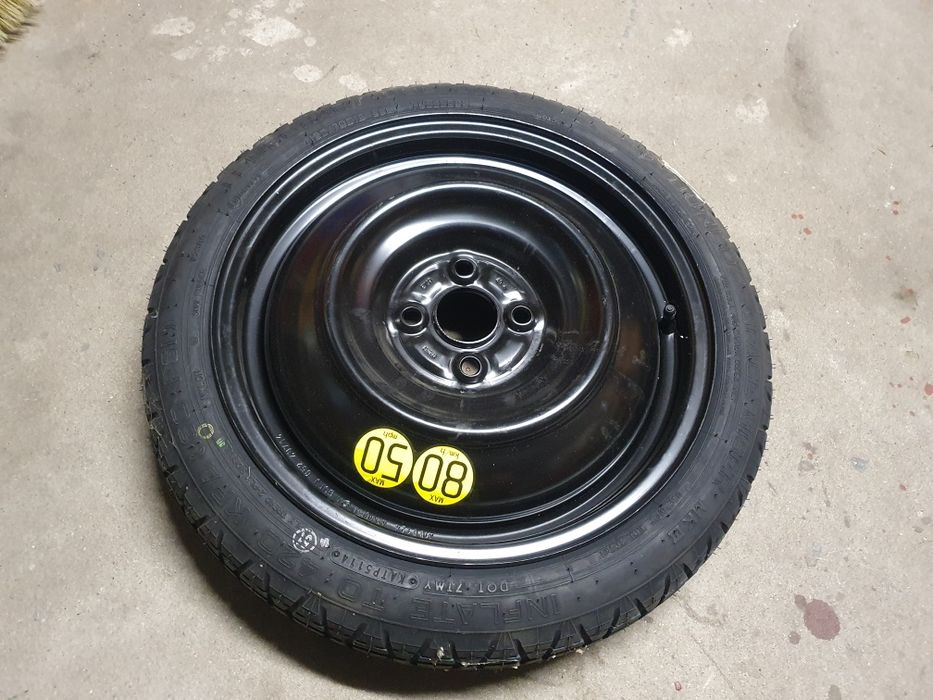 Koło dojazdowe T 125/70/D16 Toyota yaris III