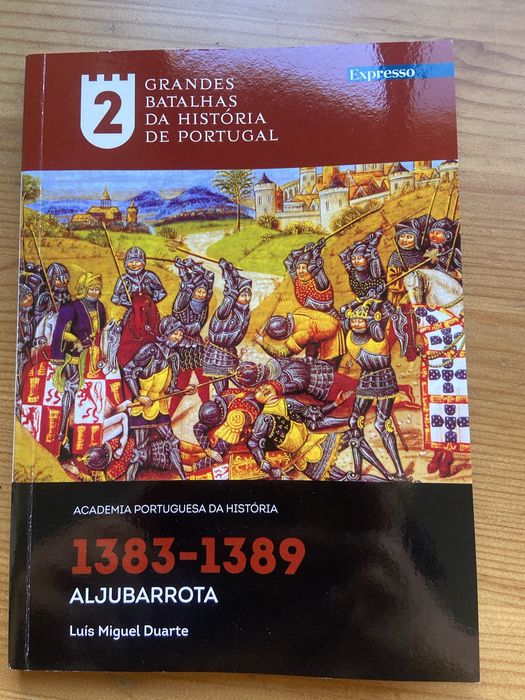 2 Volume da coleção Batalhas da História de Portugal - Aljubarrota