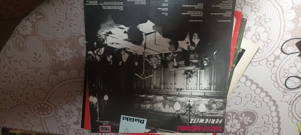 Vários discos de vinil