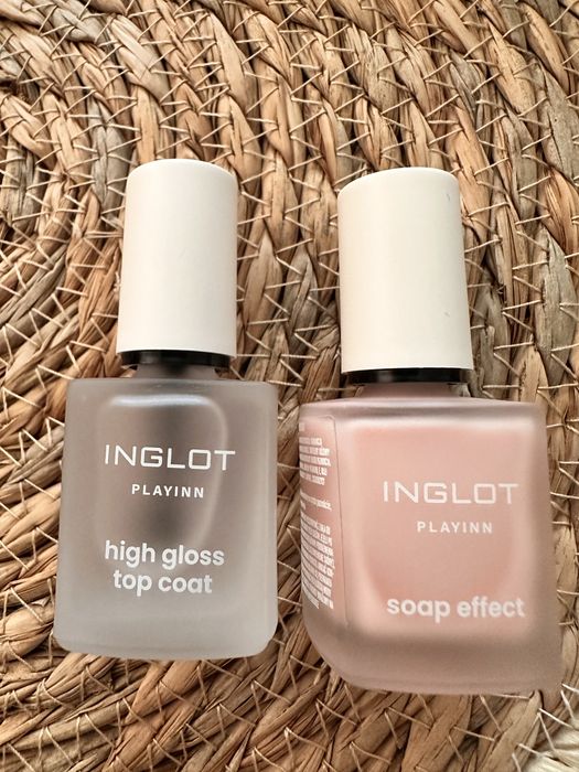 Inglot zestaw odżywka i top