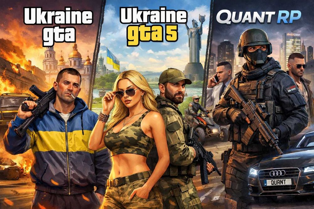 Продам ігрову валюту (вірти) Ukraine Gta, Ukraine GTA 5, Quant RP