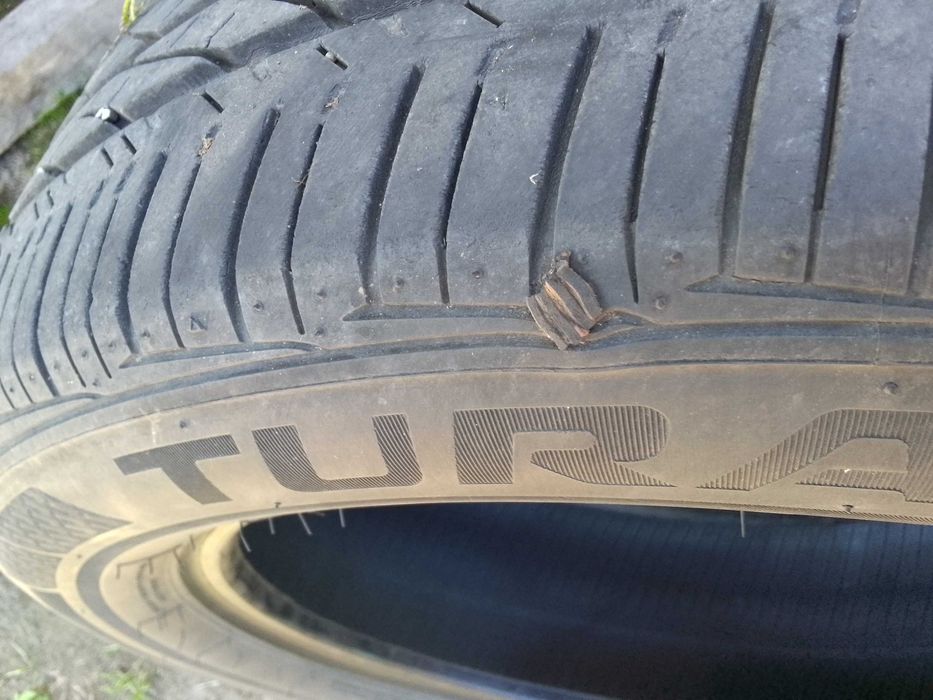 4 opony letnie Bridgestone 215/55R18, bieżnik 5,5mm.